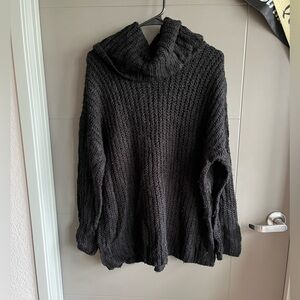 Brave Soul Black Knit Plus Size Pullover Sweater